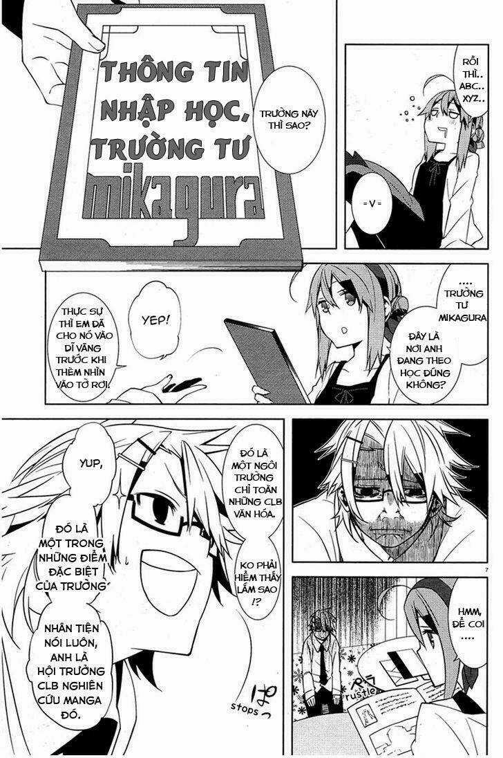 Mikagura Gakuen Kumikyoku Chapter 1 trang 9