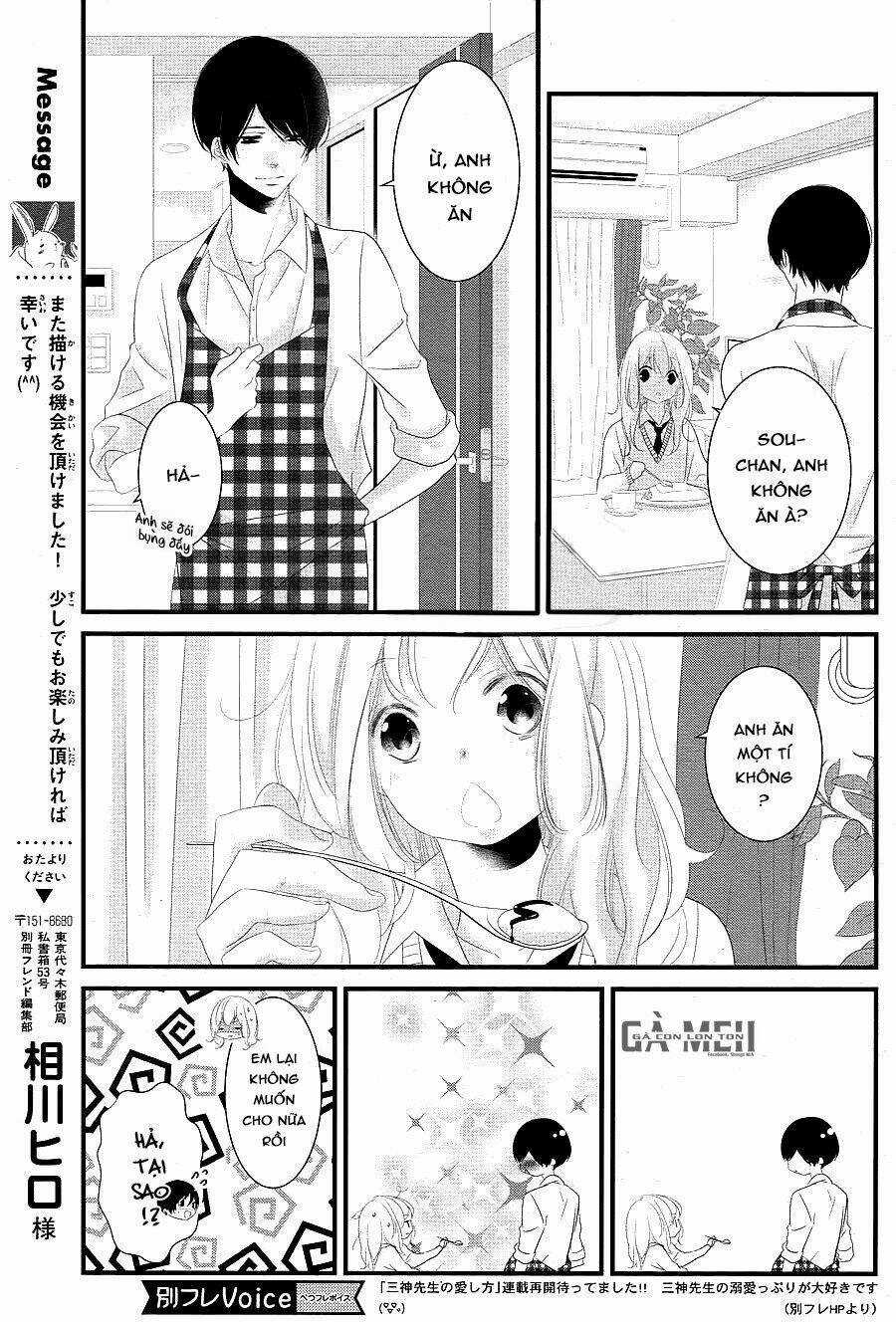 Mikami-Sensei No Aishikata Chapter 13 trang 3