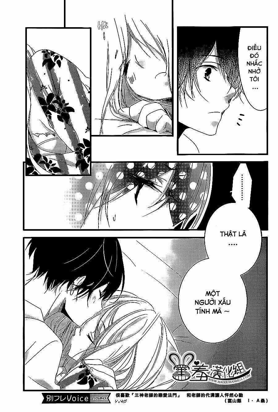 Mikami-Sensei No Aishikata Chapter 3 trang 38