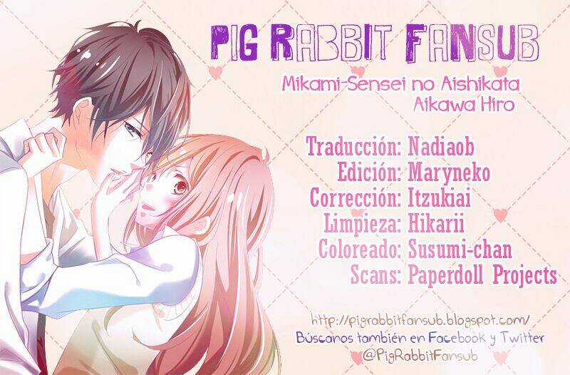 Mikami-Sensei No Aishikata Chapter 3 trang 41