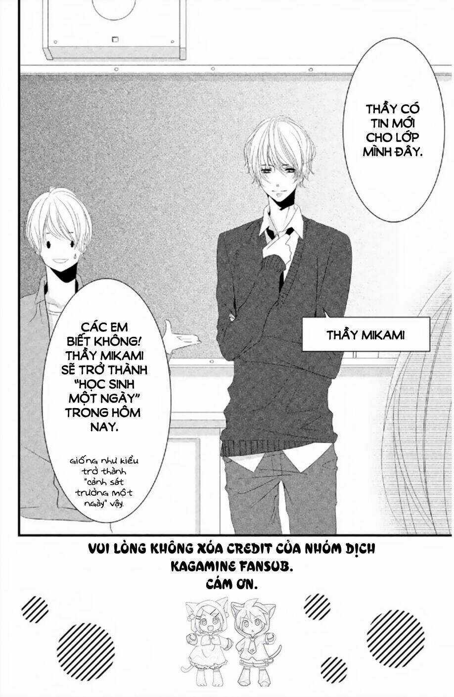 Mikami-Sensei No Aishikata Chapter 4 trang 3