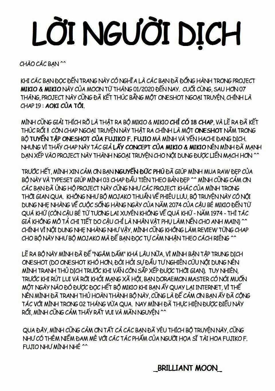 Mikio & Mikio Chapter 18.5 trang 15
