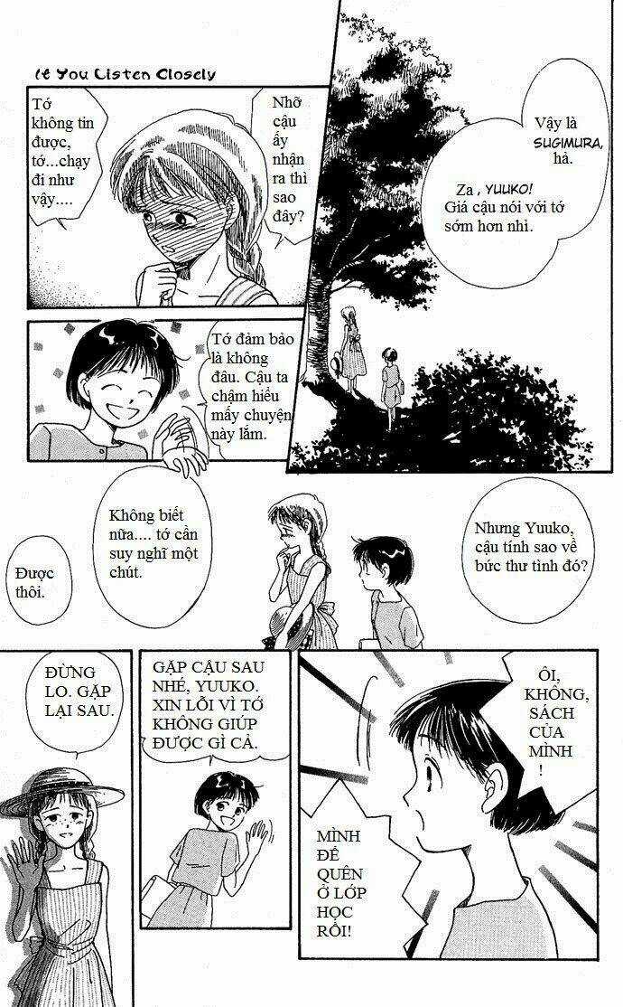 Mimi Wo Sumaseba - Lời Thì Thầm Từ Trái Tim Chapter 1 trang 22