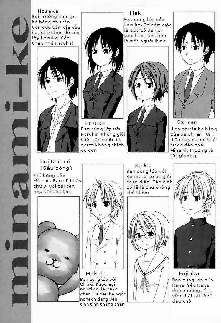 Minami-Ke Chapter 20 trang 10