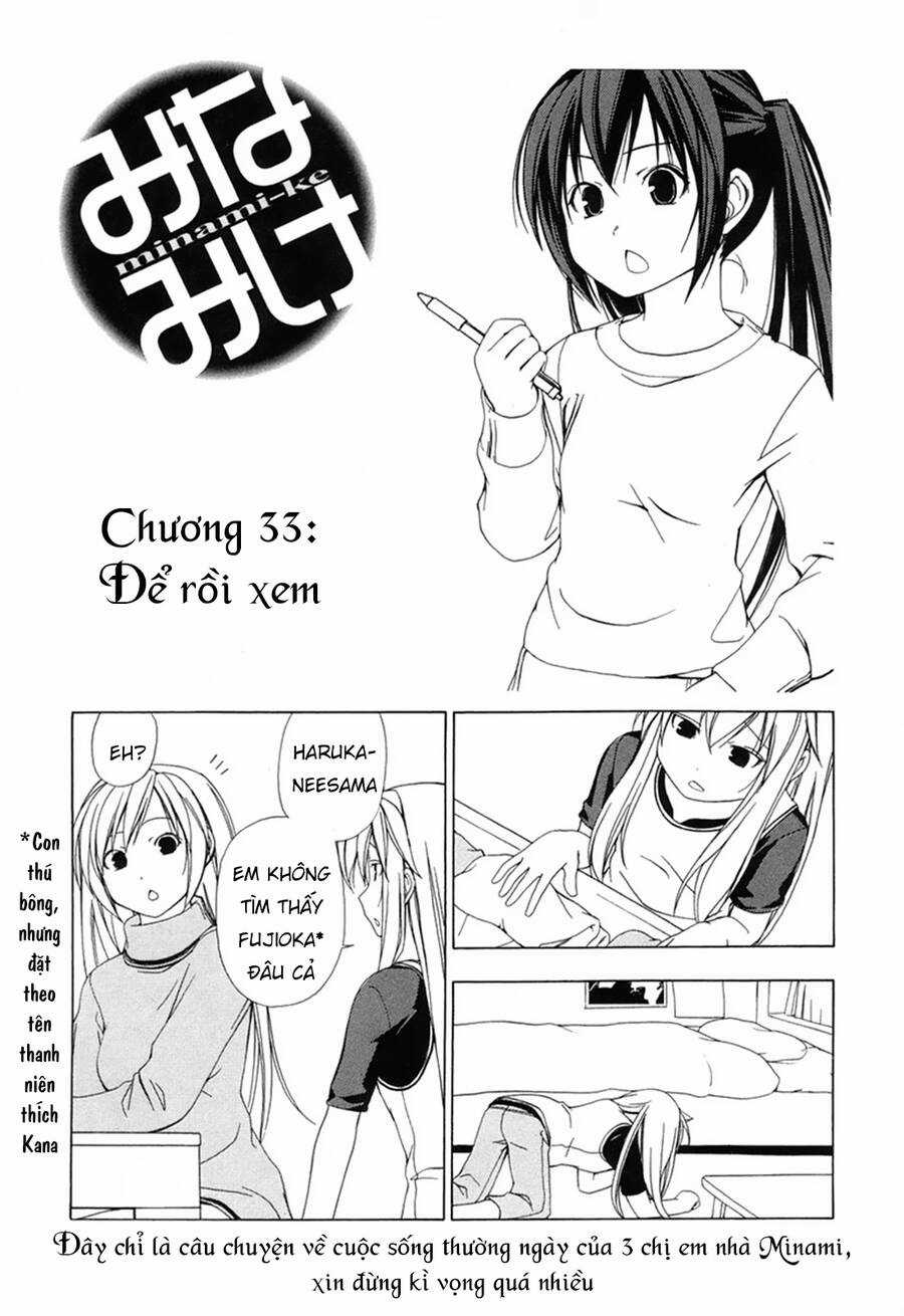 Minami-Ke Chapter 33 trang 2