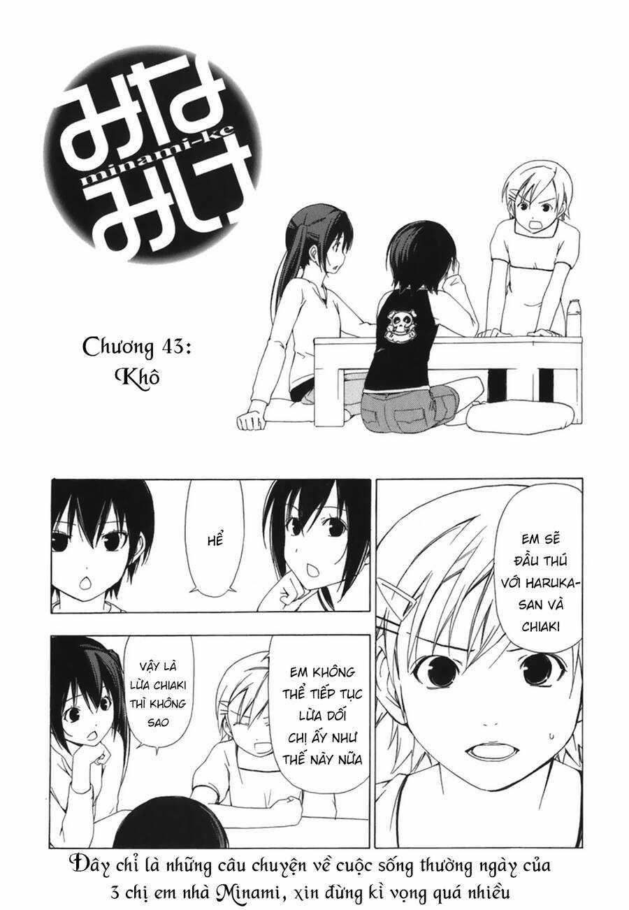 Minami-Ke Chapter 43 trang 3