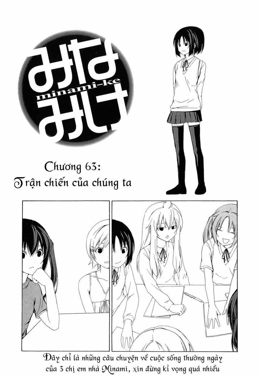 Minami-Ke Chapter 63 trang 4