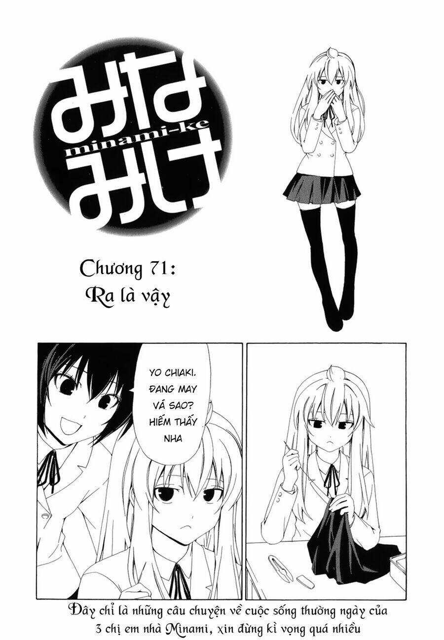 Minami-Ke Chapter 71 trang 4