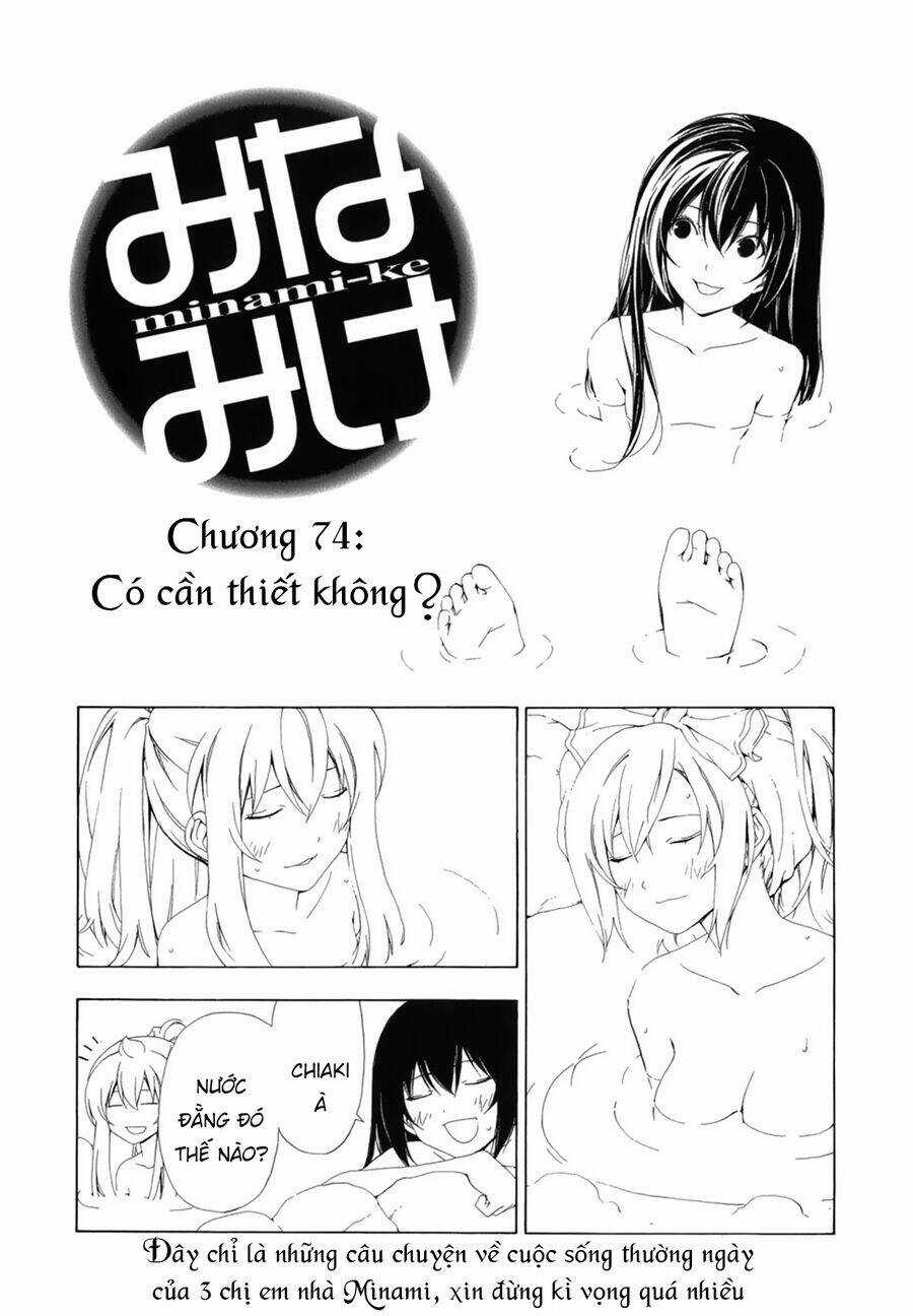 Minami-Ke Chapter 74 trang 3