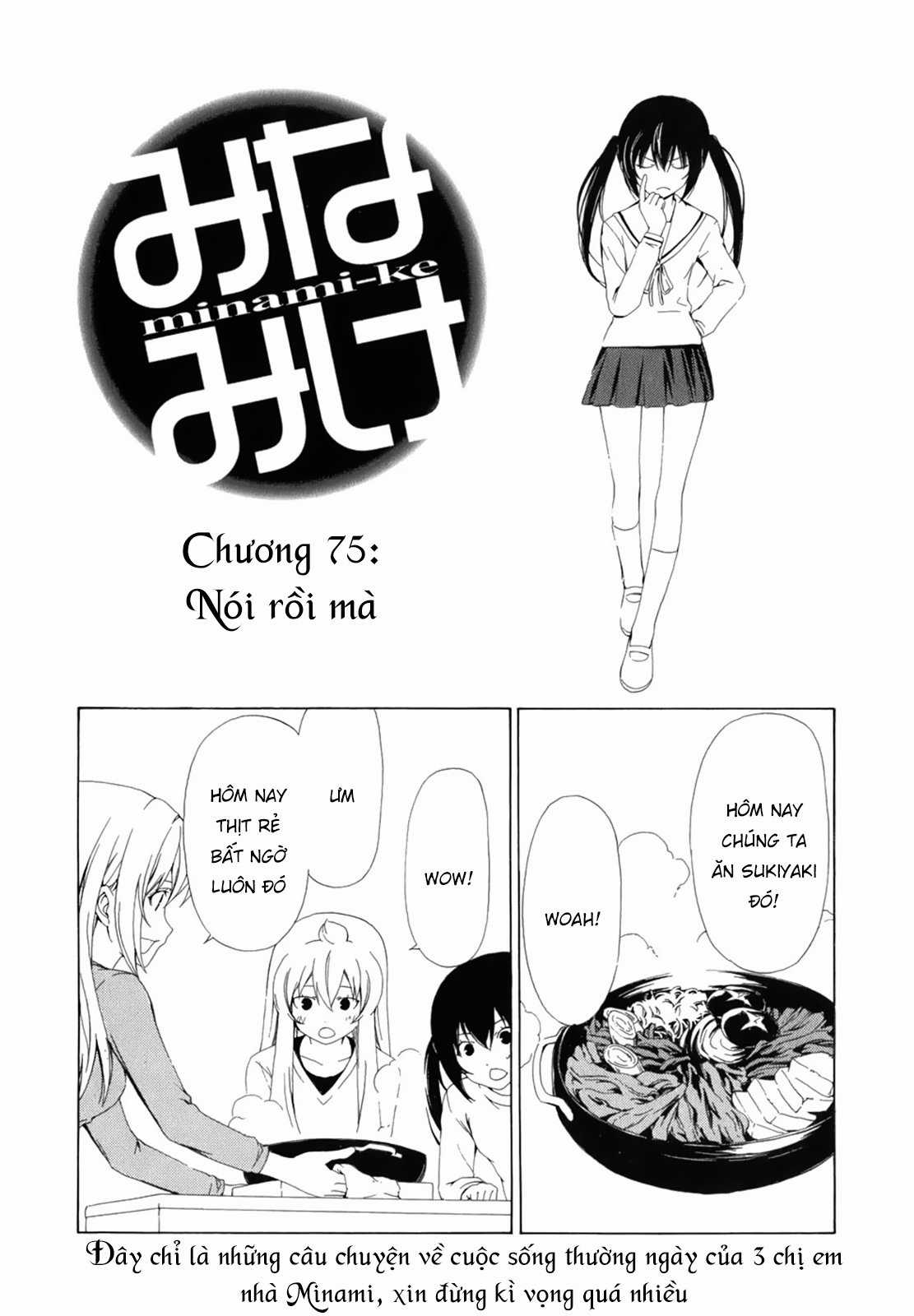 Minami-Ke Chapter 75 trang 4