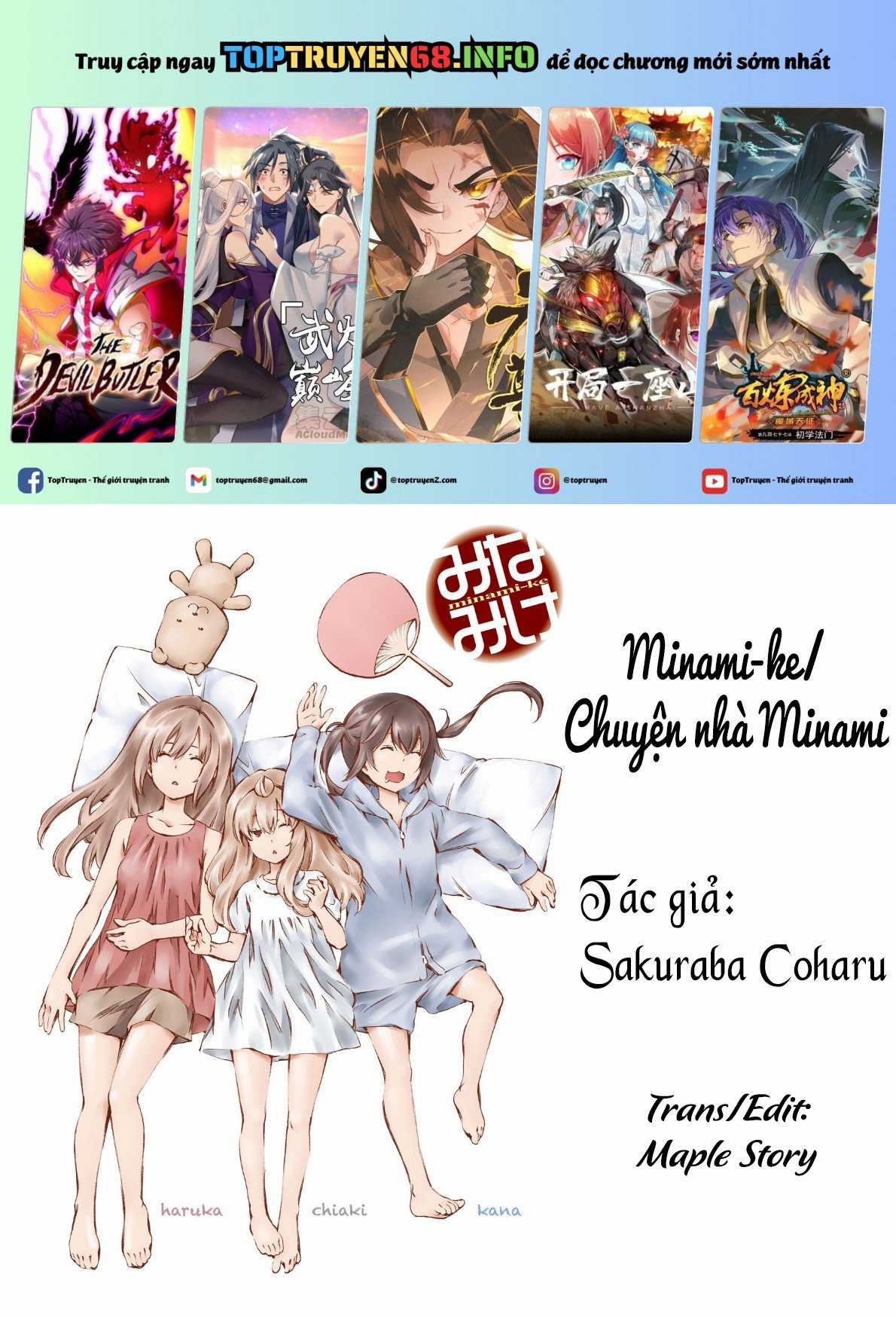 Minami-Ke Chapter 81 trang 2
