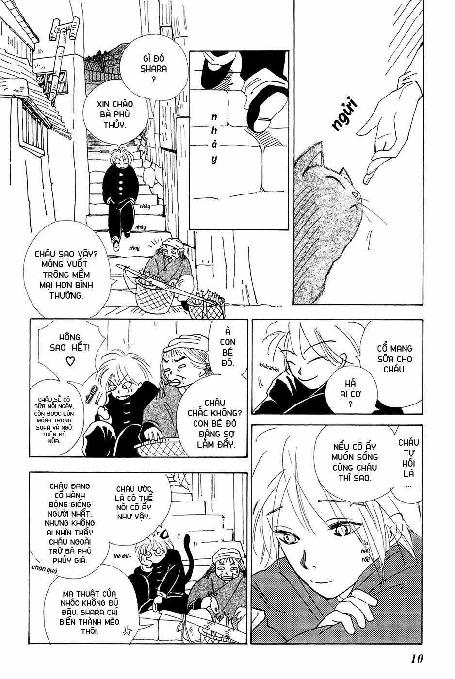 Minato Machi Neko Machi Chapter 1 trang 10