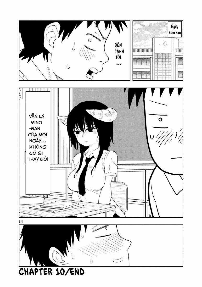 Mình Có Thể Chạm Vào Chỗ "Ấy" Của Mino-San Không? Chapter 10 trang 13