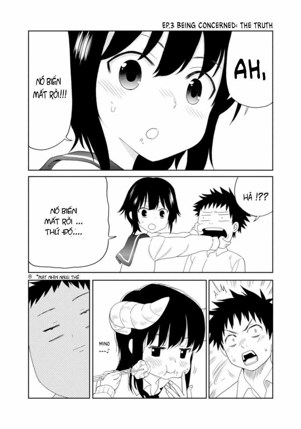 Mình Có Thể Chạm Vào Chỗ "Ấy" Của Mino-San Không? Chapter 20 trang 9