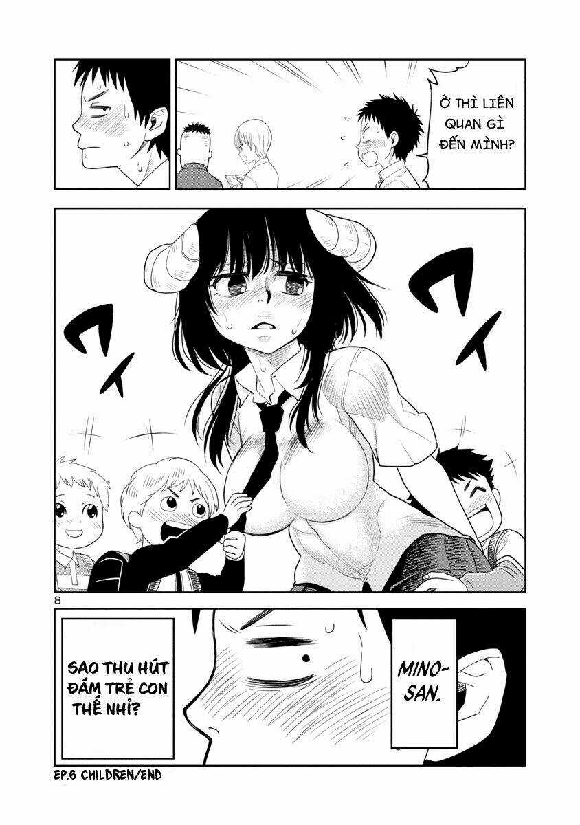 Mình Có Thể Chạm Vào Chỗ "Ấy" Của Mino-San Không? Chapter 4 trang 8