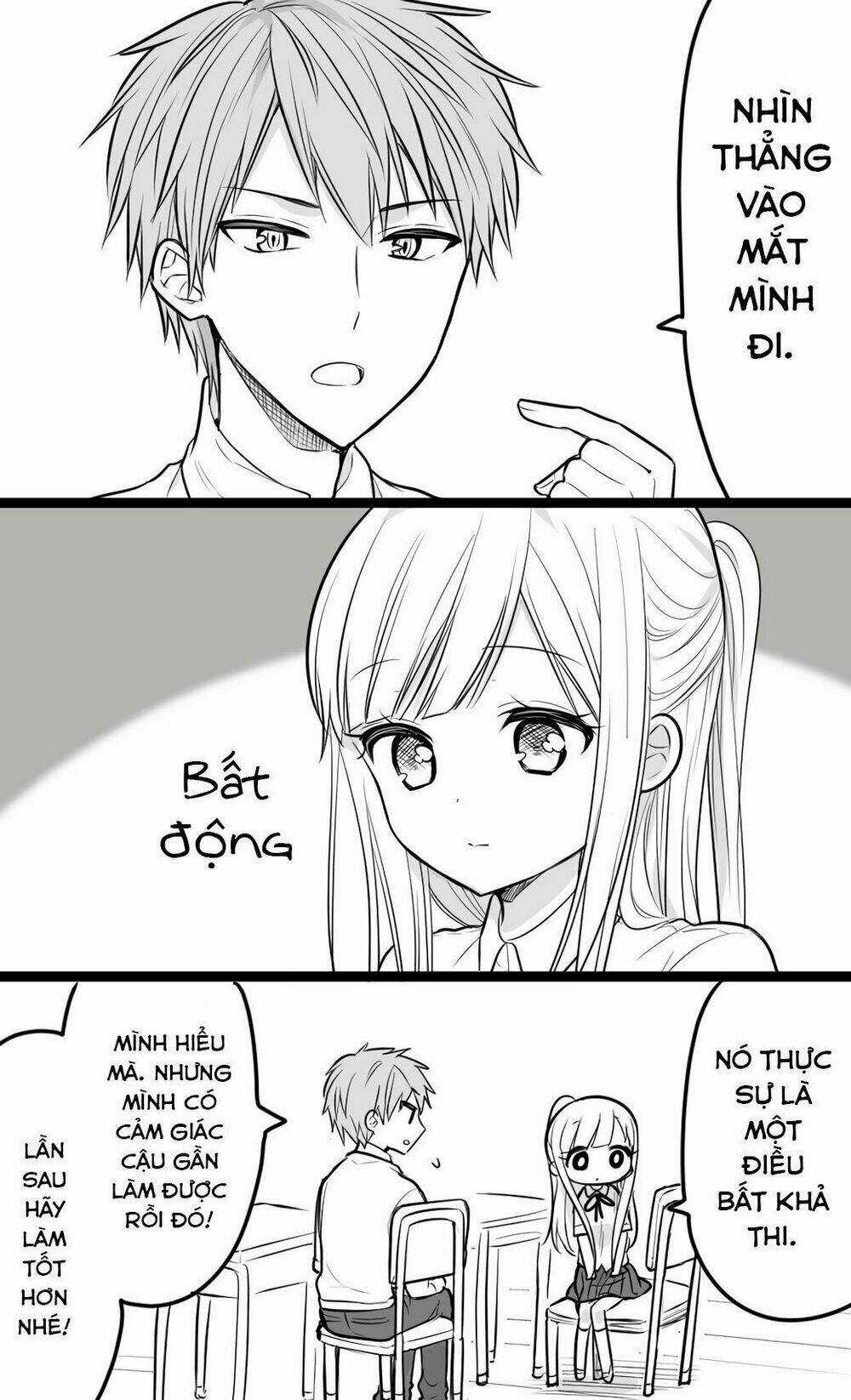Mình Không Nhìn Vào Mắt Cậu Được! Chapter 1 trang 1