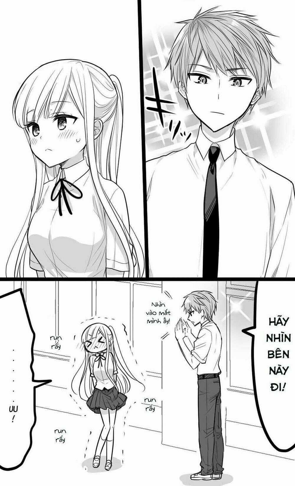 Mình Không Nhìn Vào Mắt Cậu Được! Chapter 2 trang 0
