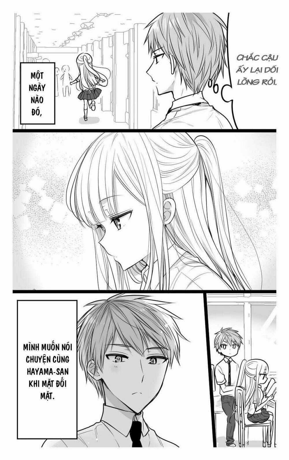 Mình Không Nhìn Vào Mắt Cậu Được! Chapter 2 trang 2