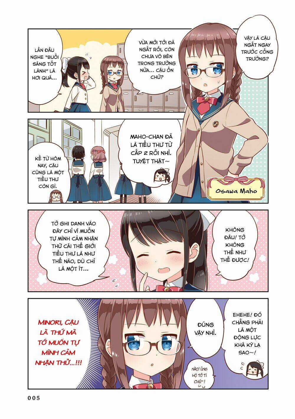 Minori & 100 Ladies Chapter 1 trang 6