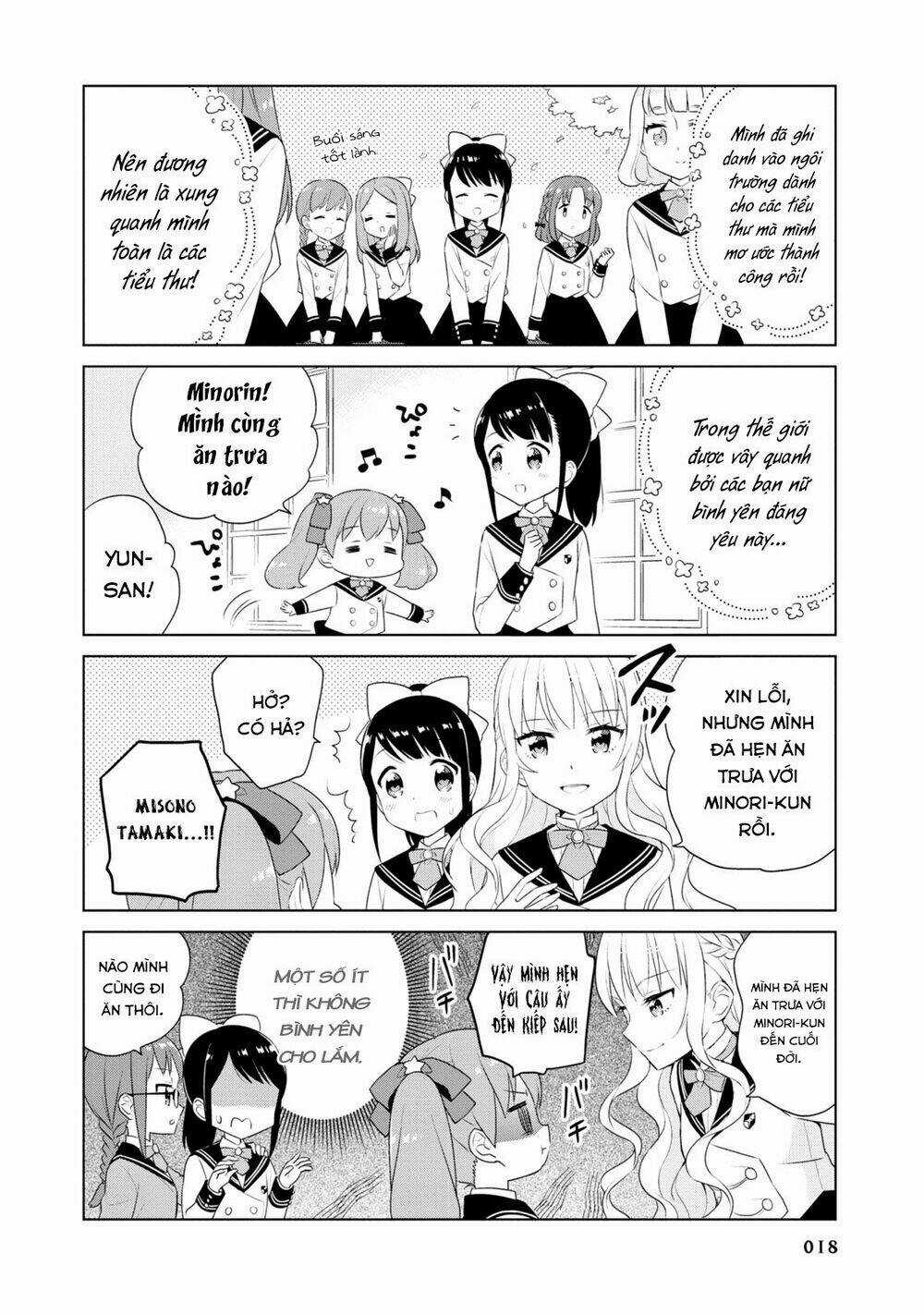 Minori & 100 Ladies Chapter 2 trang 4
