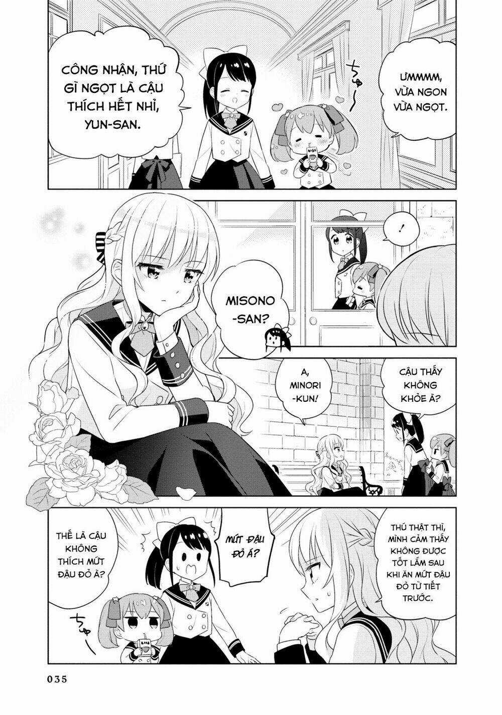 Minori & 100 Ladies Chapter 3 trang 9