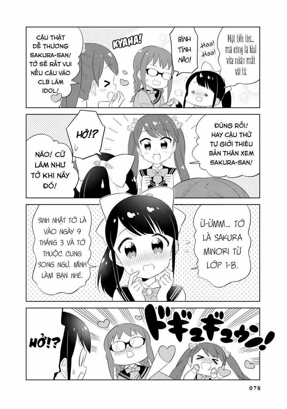 Minori & 100 Ladies Chapter 7 trang 8