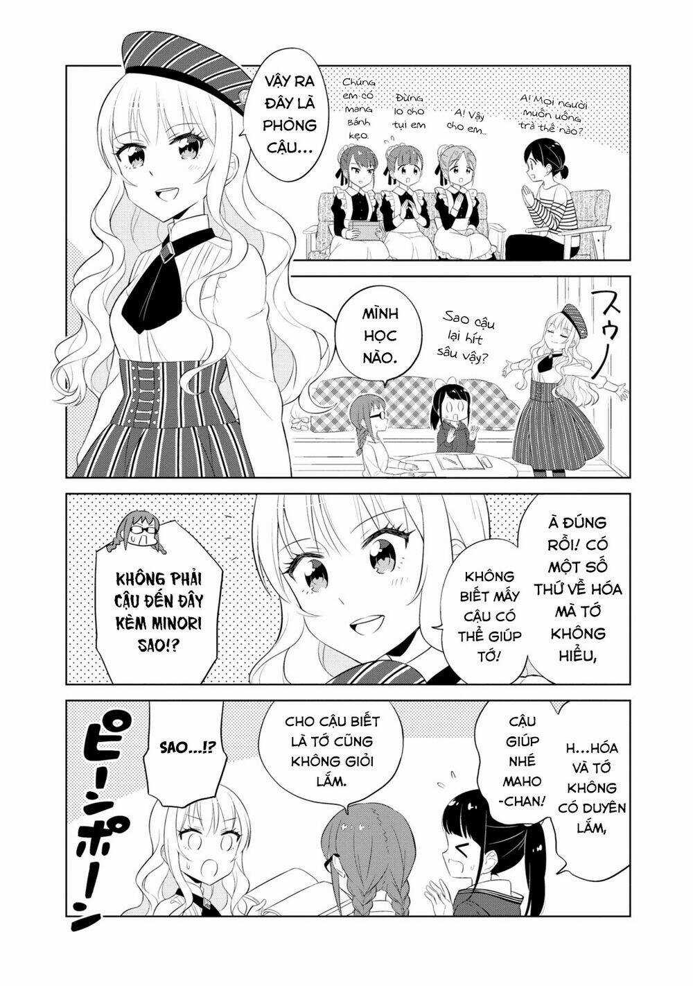 Minori & 100 Ladies Chapter 8 trang 9