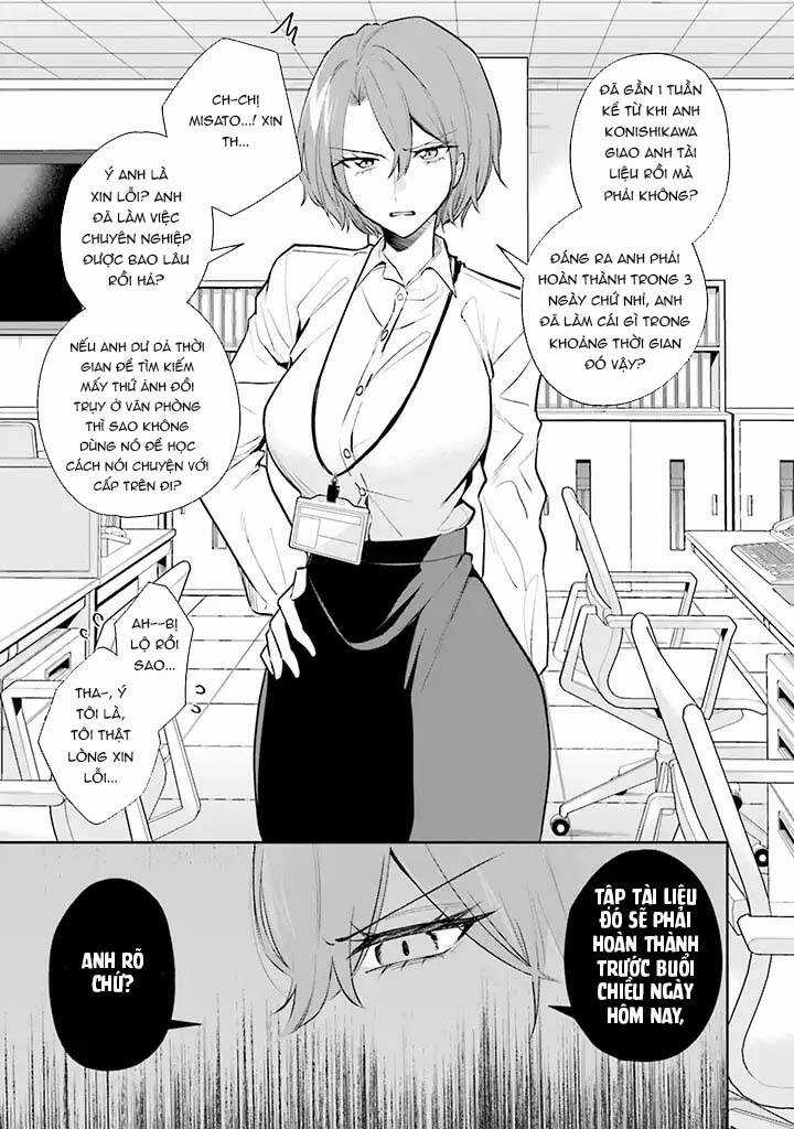 Misato Có Hơi Lạnh Lùng Với Người Sếp Của Cô Ấy Chapter 1 trang 2