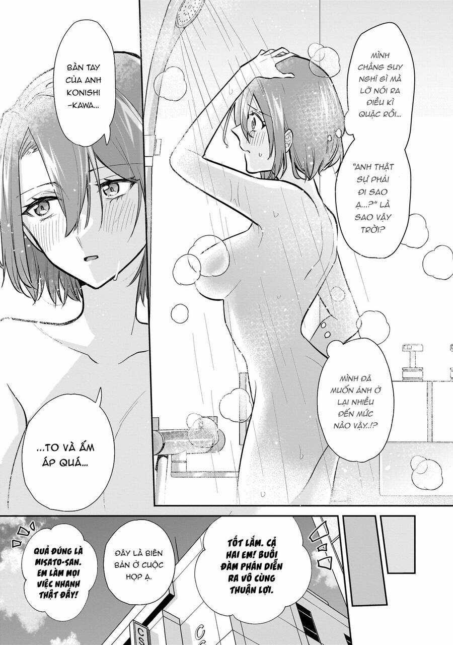 Misato Có Hơi Lạnh Lùng Với Người Sếp Của Cô Ấy Chapter 2 trang 18