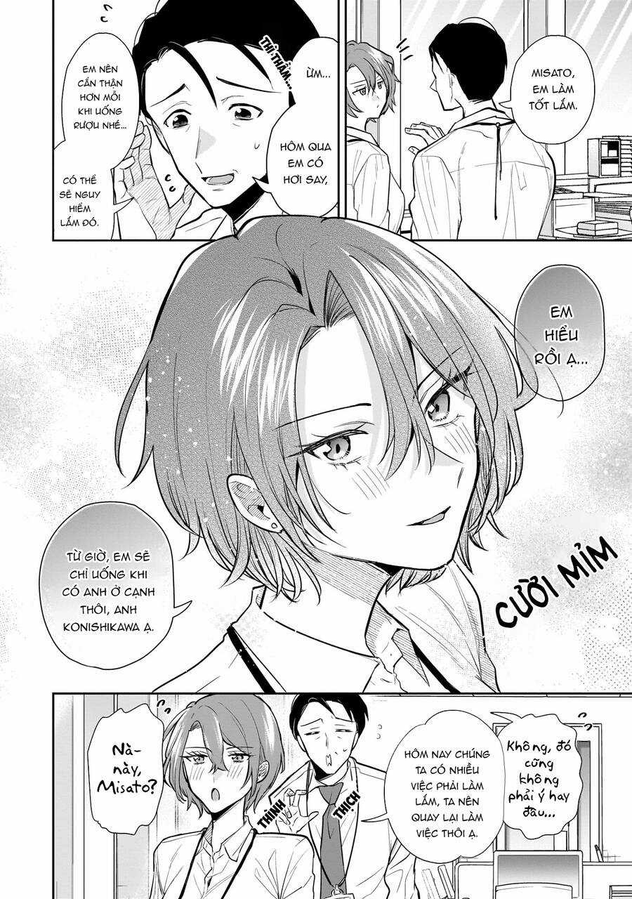 Misato Có Hơi Lạnh Lùng Với Người Sếp Của Cô Ấy Chapter 2 trang 19