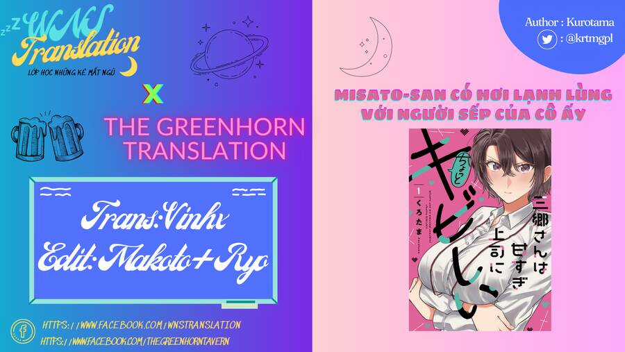 Misato Có Hơi Lạnh Lùng Với Người Sếp Của Cô Ấy Chapter 2 trang 20