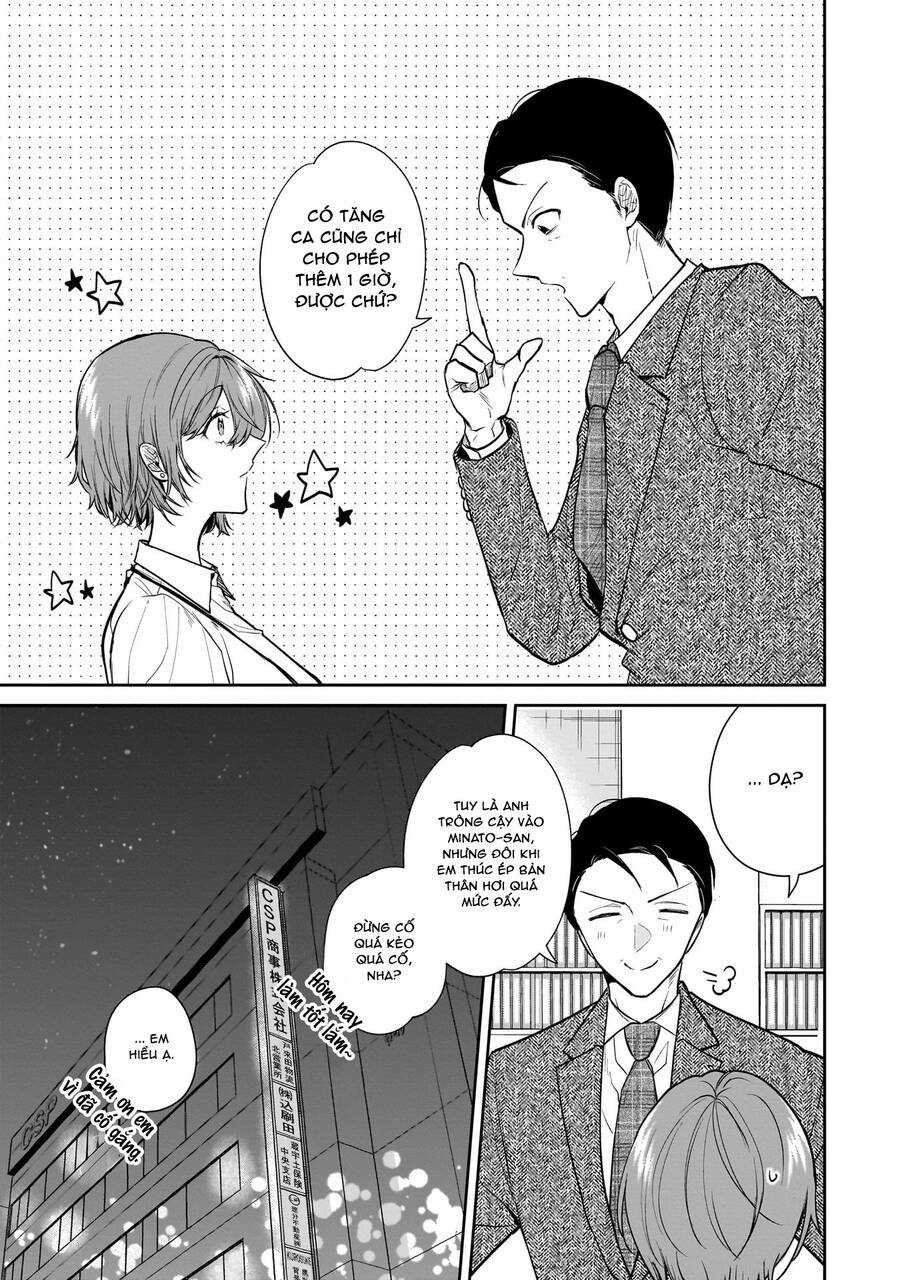 Misato Có Hơi Lạnh Lùng Với Người Sếp Của Cô Ấy Chapter 3 trang 14