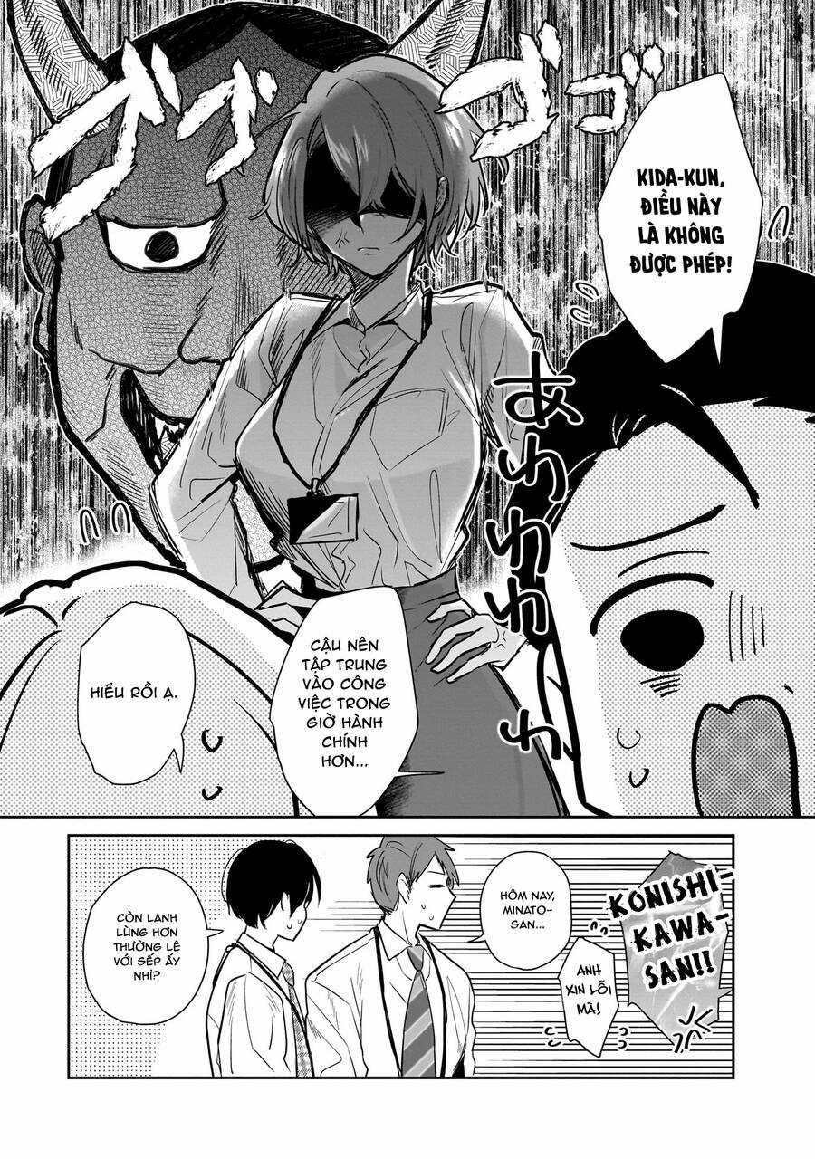 Misato Có Hơi Lạnh Lùng Với Người Sếp Của Cô Ấy Chapter 3 trang 19