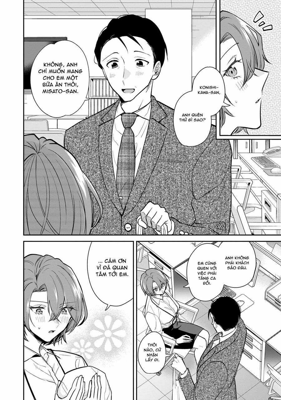 Misato Có Hơi Lạnh Lùng Với Người Sếp Của Cô Ấy Chapter 3 trang 7