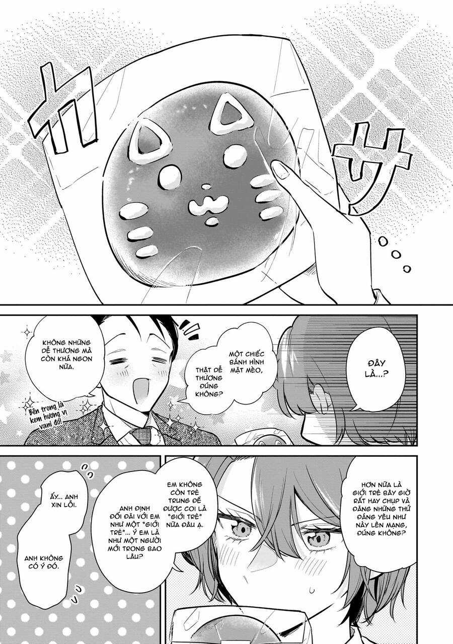 Misato Có Hơi Lạnh Lùng Với Người Sếp Của Cô Ấy Chapter 3 trang 8