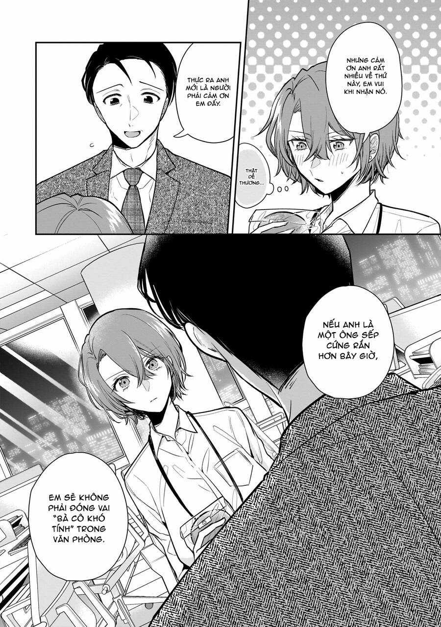 Misato Có Hơi Lạnh Lùng Với Người Sếp Của Cô Ấy Chapter 3 trang 9