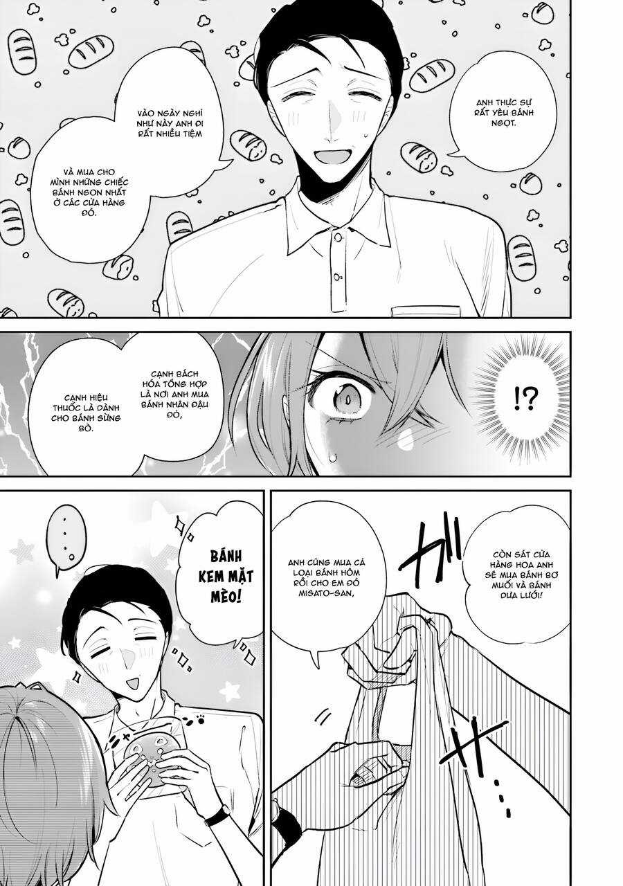 Misato Có Hơi Lạnh Lùng Với Người Sếp Của Cô Ấy Chapter 4 trang 10