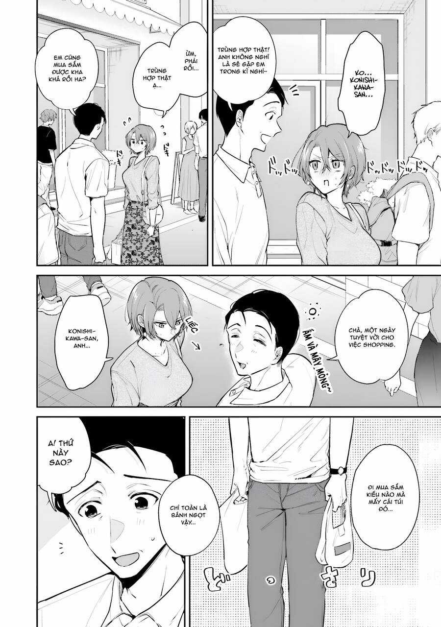 Misato Có Hơi Lạnh Lùng Với Người Sếp Của Cô Ấy Chapter 4 trang 9