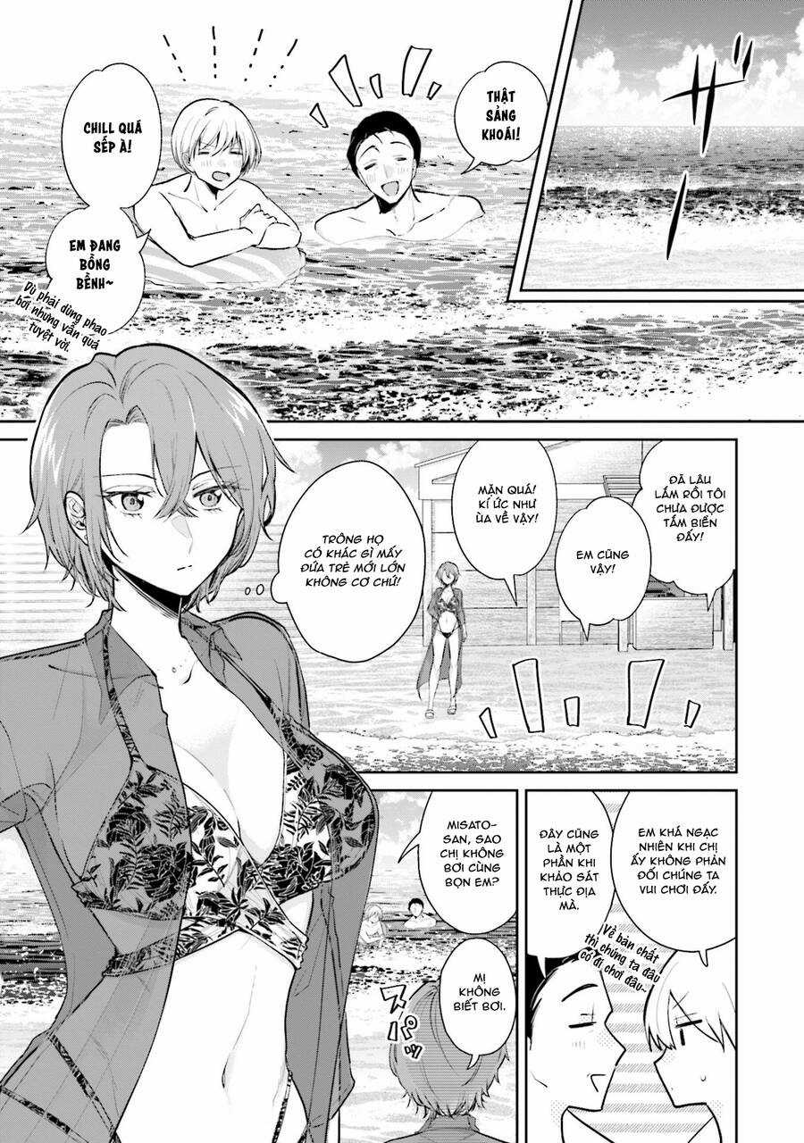 Misato Có Hơi Lạnh Lùng Với Người Sếp Của Cô Ấy Chapter 5 trang 14