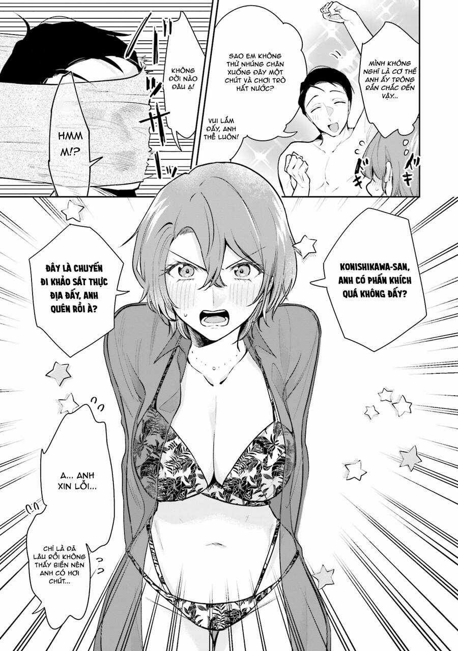 Misato Có Hơi Lạnh Lùng Với Người Sếp Của Cô Ấy Chapter 5 trang 16