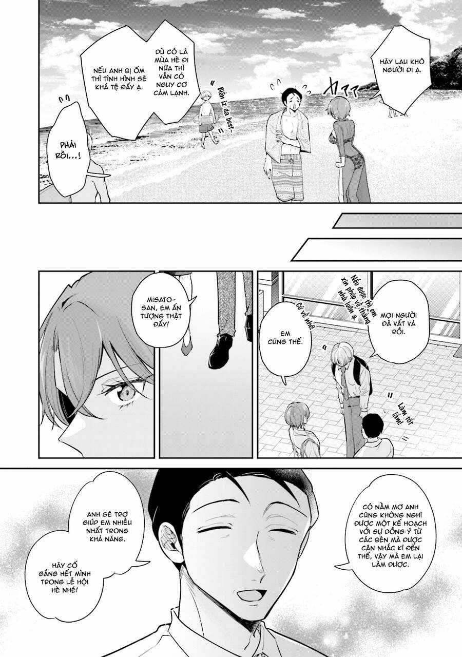 Misato Có Hơi Lạnh Lùng Với Người Sếp Của Cô Ấy Chapter 5 trang 17