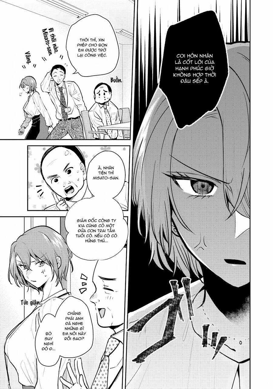 Misato Có Hơi Lạnh Lùng Với Người Sếp Của Cô Ấy Chapter 6 trang 14