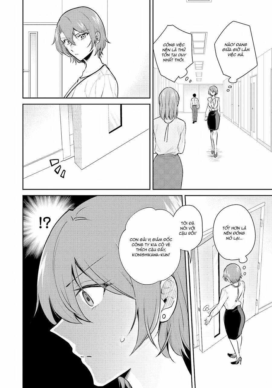 Misato Có Hơi Lạnh Lùng Với Người Sếp Của Cô Ấy Chapter 6 trang 9