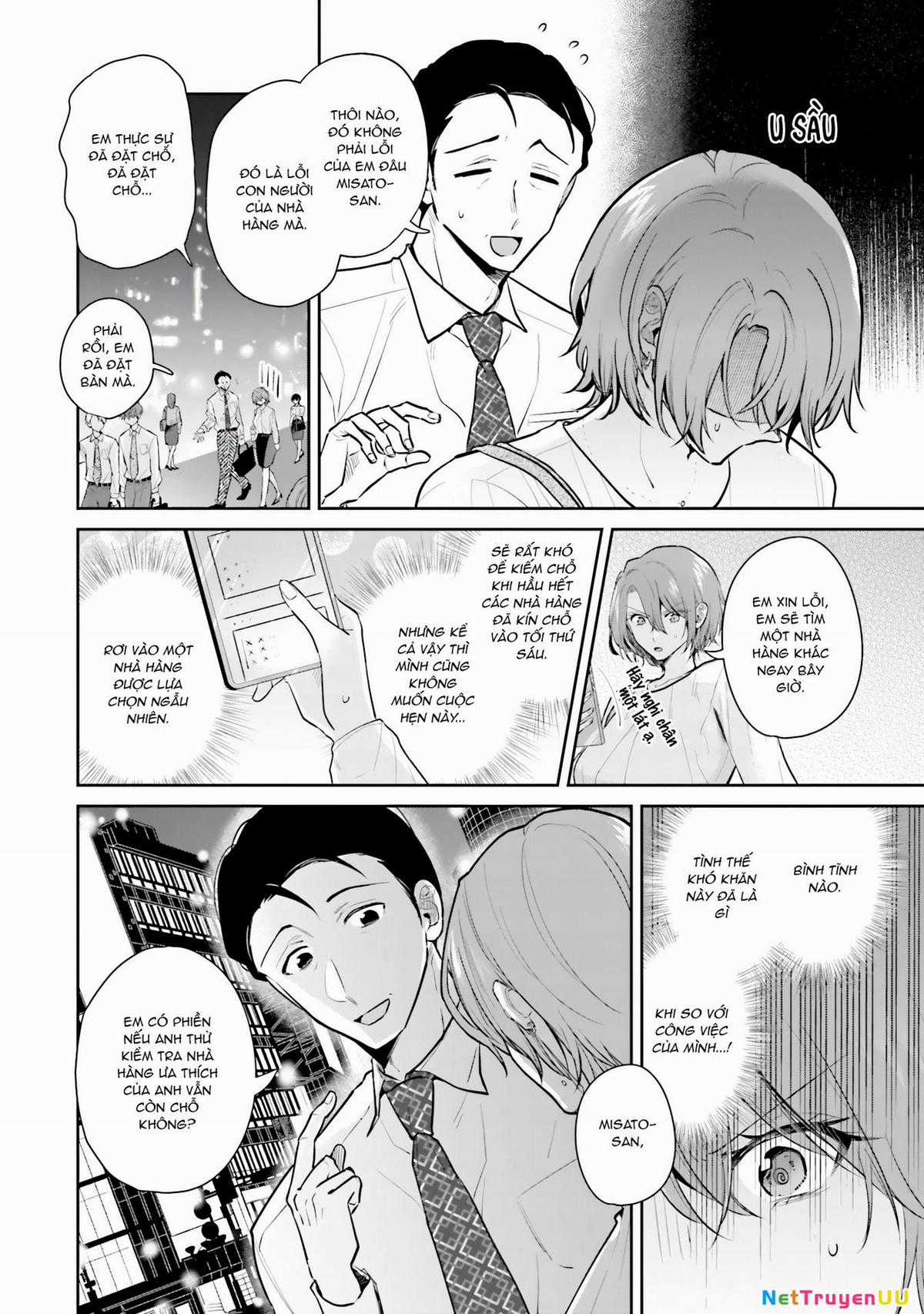 Misato Có Hơi Lạnh Lùng Với Người Sếp Của Cô Ấy Chapter 7 trang 1