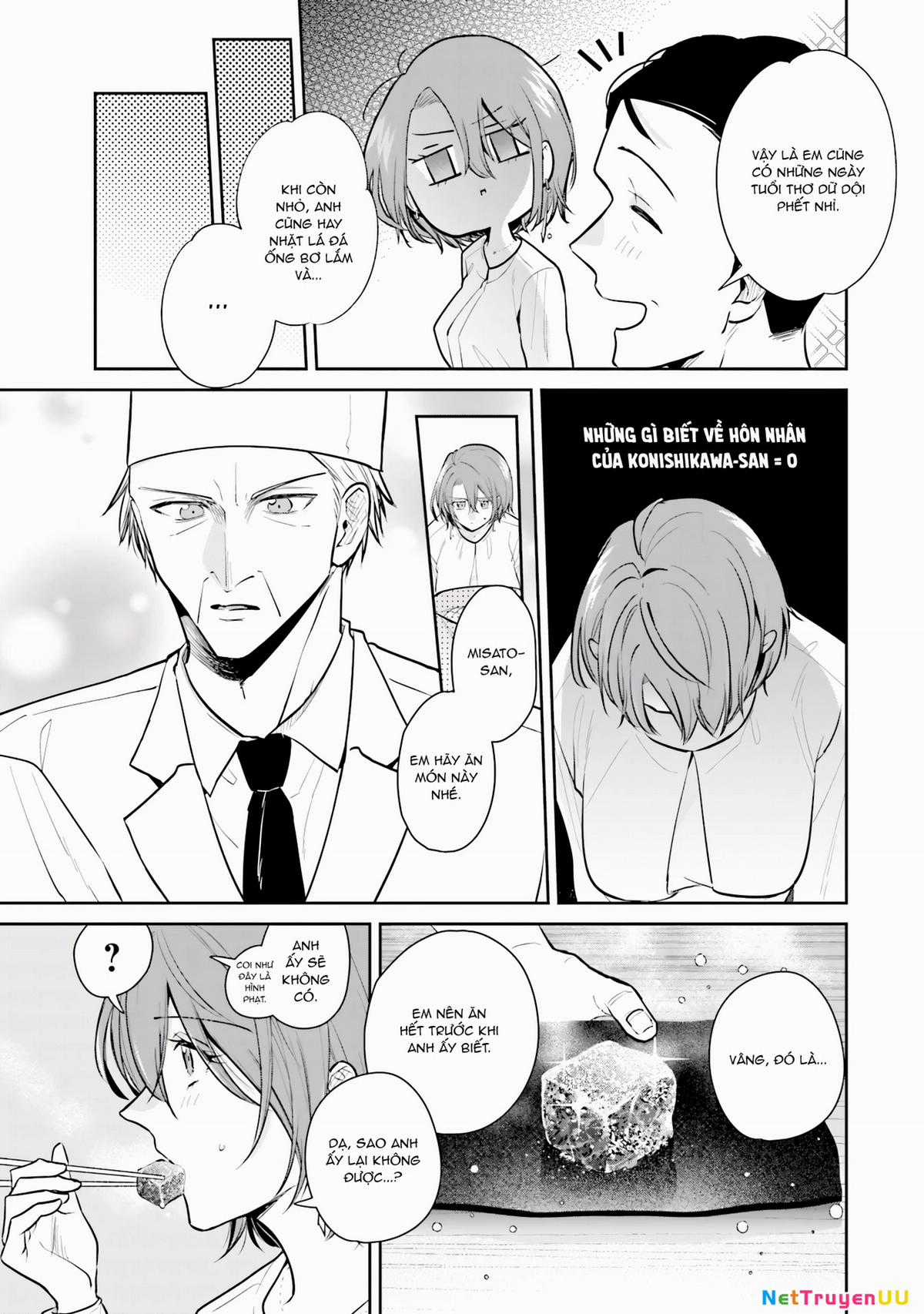 Misato Có Hơi Lạnh Lùng Với Người Sếp Của Cô Ấy Chapter 7 trang 10