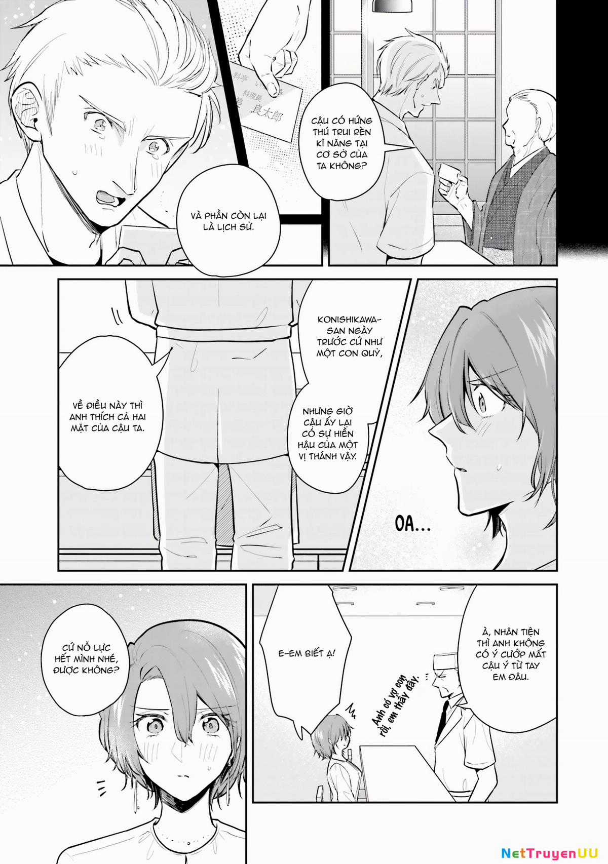 Misato Có Hơi Lạnh Lùng Với Người Sếp Của Cô Ấy Chapter 7 trang 14