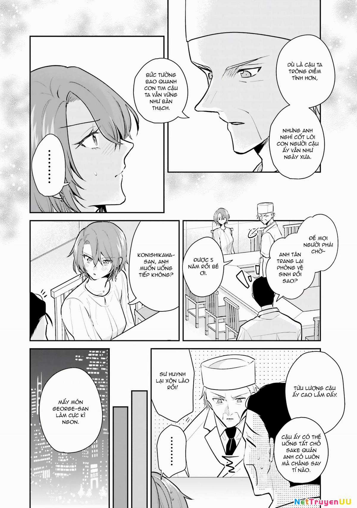 Misato Có Hơi Lạnh Lùng Với Người Sếp Của Cô Ấy Chapter 7 trang 15