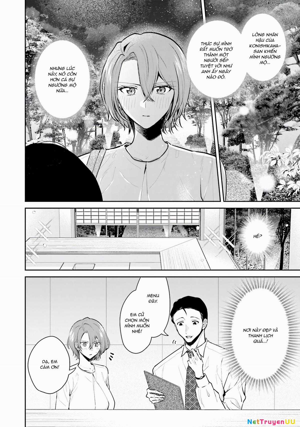 Misato Có Hơi Lạnh Lùng Với Người Sếp Của Cô Ấy Chapter 7 trang 3