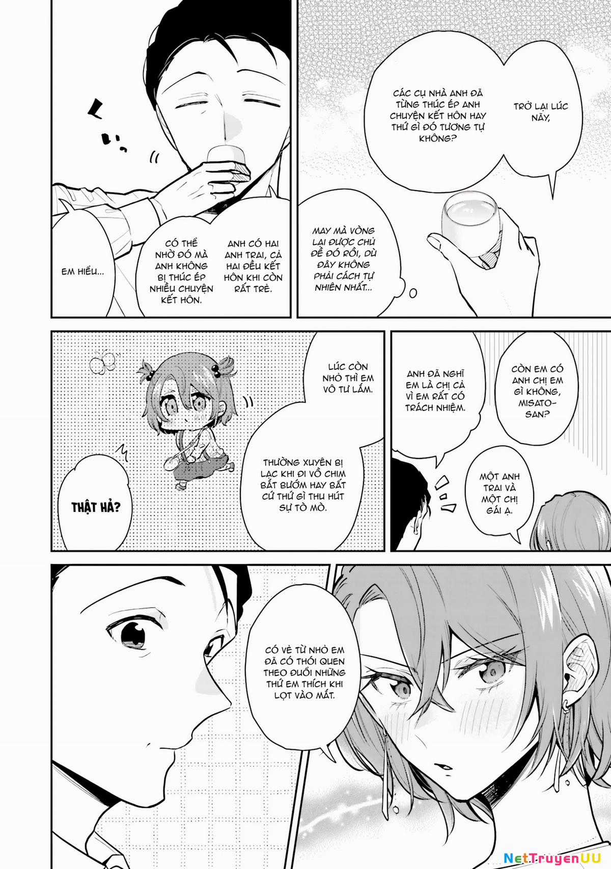 Misato Có Hơi Lạnh Lùng Với Người Sếp Của Cô Ấy Chapter 7 trang 9