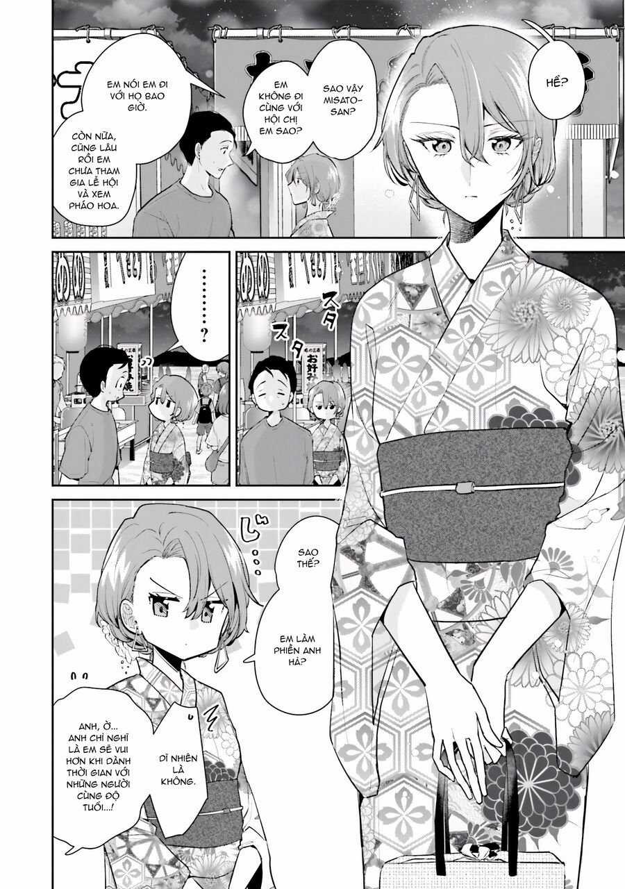 Misato Có Hơi Lạnh Lùng Với Người Sếp Của Cô Ấy Chapter 8 trang 13